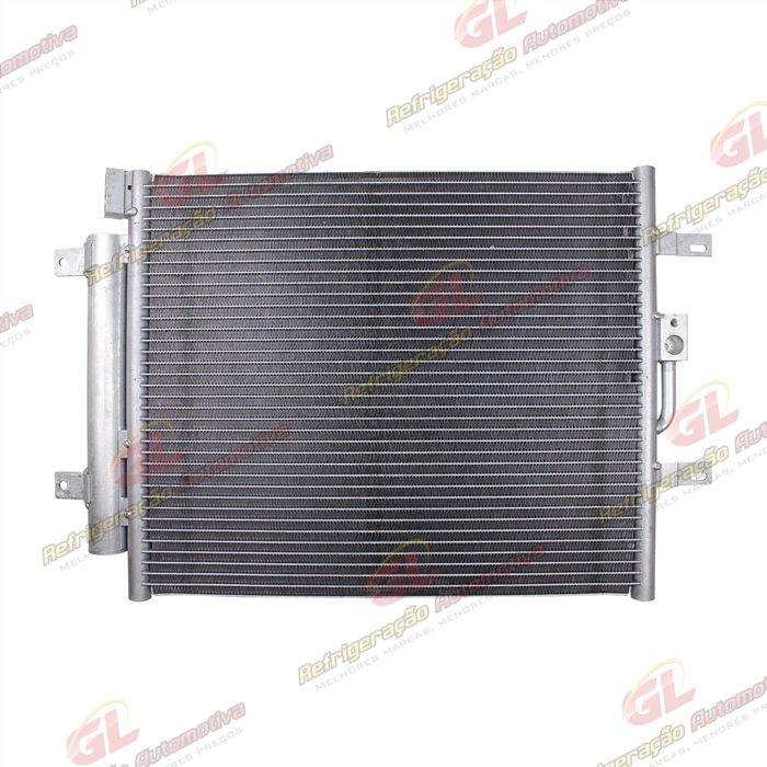 Condensador Fiat Palio/ Siena/ Strada 2003>/ Idea 1.8 2006> Fluxo Paralelo