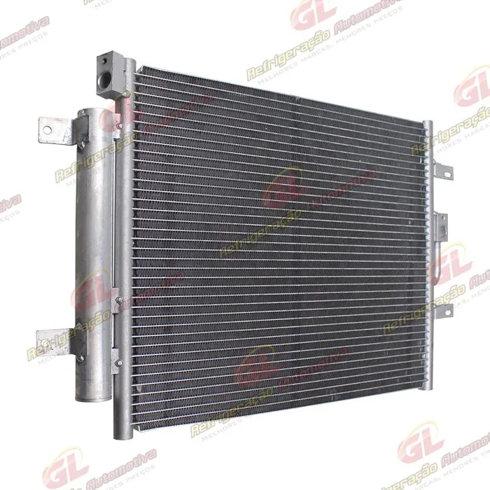 Condensador Fiat Palio/ Siena/ Strada 2003>/ Idea 1.8 2006> Fluxo Paralelo — foto 2