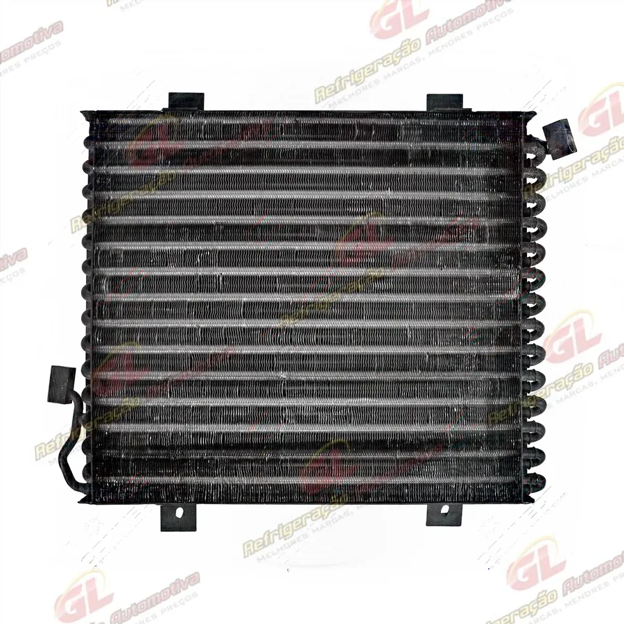 Condensador Renault Clio até 1999 A/A tubo aletas R134a