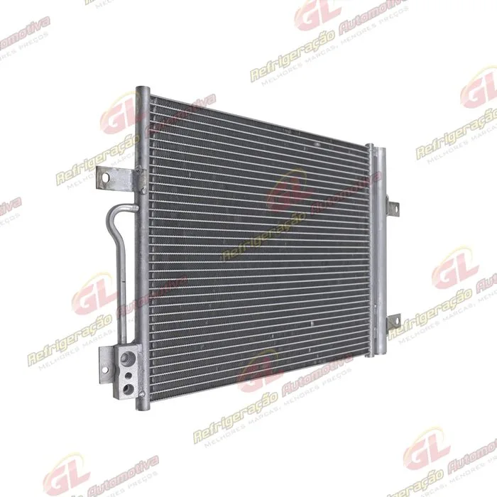 Condensador Fiat Palio/Siena/Strada Motor Fire 1.0 e 1.4 2008>/ Palio/Siena Motor E-Torq Modelo Denso Sistema Behr Fluxo Paralelo OEM: 51834975 — foto 2