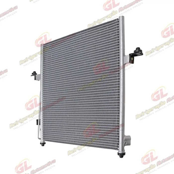 Condensador Mitsubishi L200 Triton HPE Gasolina V6 / Diesel 2007 Até 2011 / Pajero Dakar Fluxo Paralelo OEM: MN123642 — foto 5