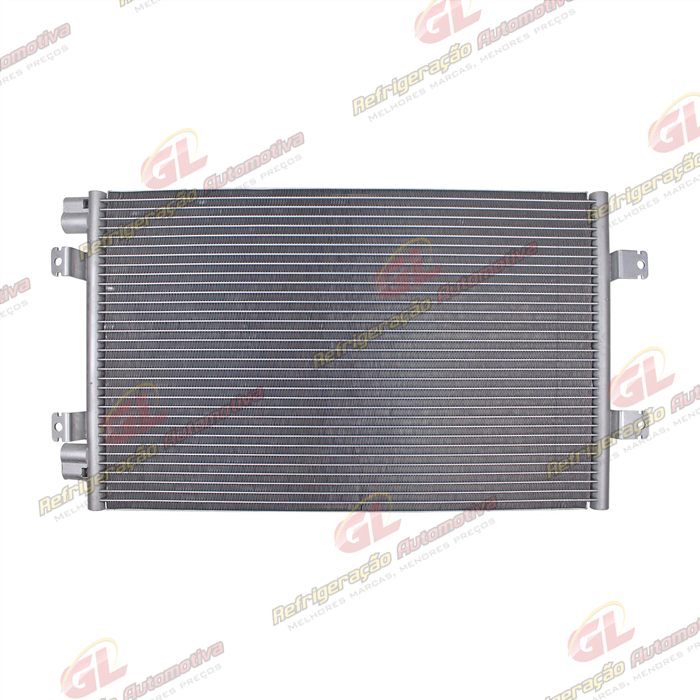 Condensador Ford Fiesta Street 2001 Até 2007/ Ka 2008 Até 05/2012 / Jeep Troller Fluxo Paralelo