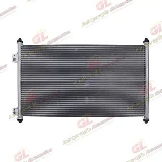 Condensador Honda Civic 2001 Até 2006 Fluxo Paralelo