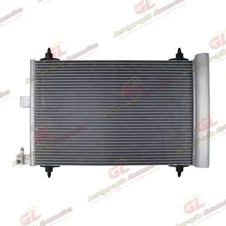 Condensador Citroën Xsara Picasso 2001>/ Peugeot Partner 2019 Com Filtro Secador Todos Fluxo Paralelo OEM: 817744R/ 9677258880- B