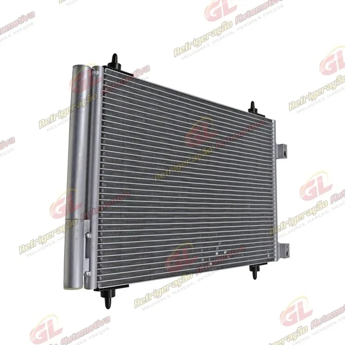 Condensador Citroën C4 Picasso 2.0 16 Válvulas Gasolina/ C4 2.0 16 Válvulas Flex 2009>/ C4 Lounge THP/ Peugeot 307/ 308/ 3008/ 408/ RCZ Fluxo Paralelo OEM: 6455GH — foto 2