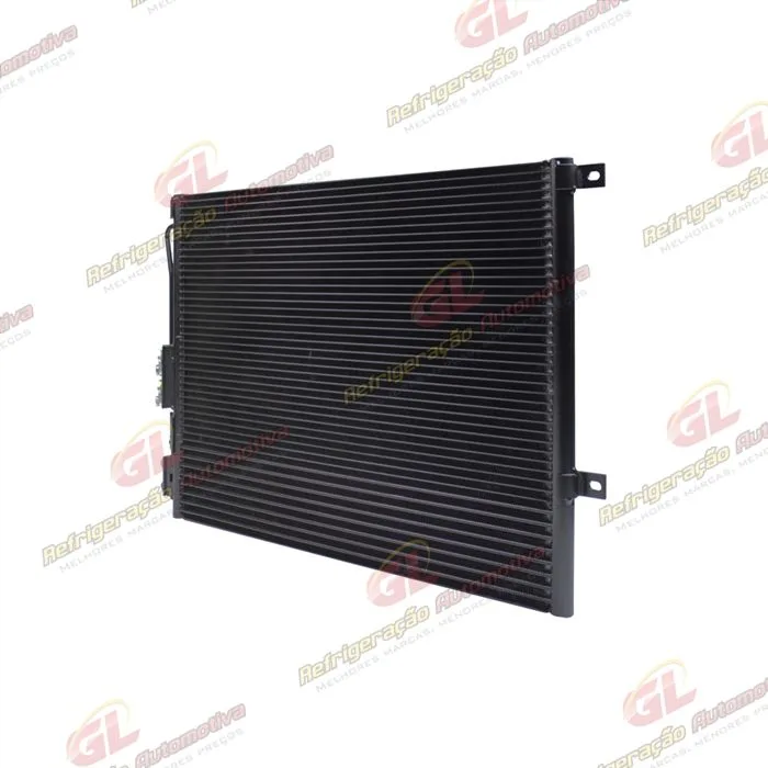 Condensador Jeep Cherokee 2005> c/ Resfriador de Óleo Fluxo Paralelo OEM: 55116928AA — foto 4
