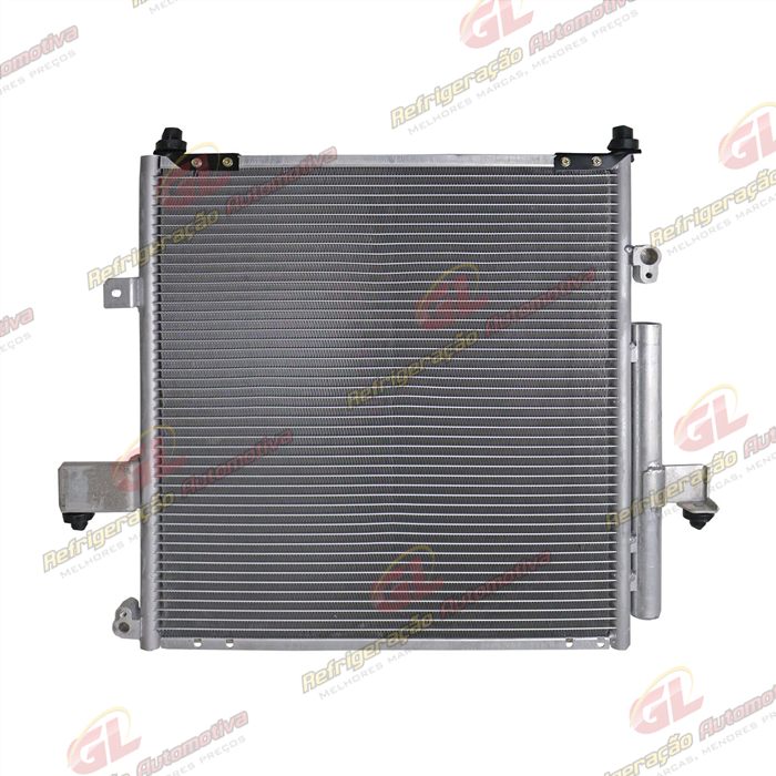 Condensador Mitsubishi L200 Triton Gasolina V6 / Diesel 2012> Fluxo Paralelo OEM: CA550024 / DS545027