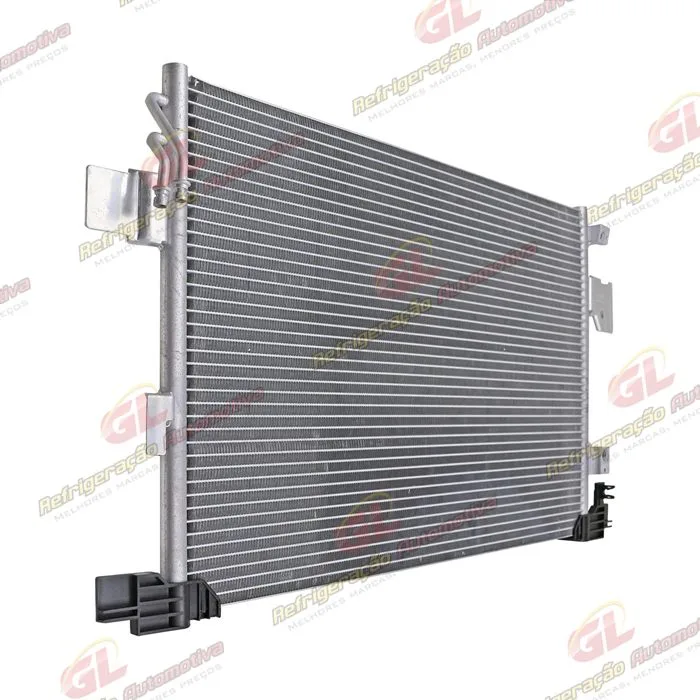 Condensador Mitsubishi ASX / Lancer / Outlander 2008 Até 2011 Fluxo Paralelo OEM: 7812A030 — foto 2