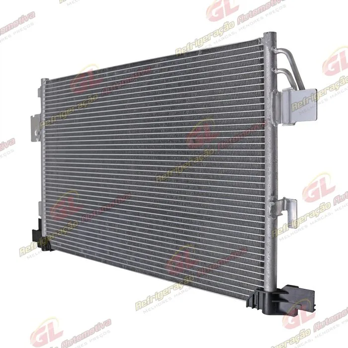 Condensador Mitsubishi ASX / Lancer / Outlander 2008 Até 2011 Fluxo Paralelo OEM: 7812A030 — foto 5