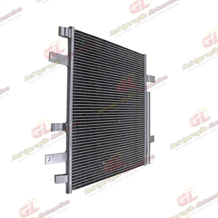 Condensador Caminhão Mercedes Benz Atego Fluxo Paralelo OEM: A9705000154 — foto 6