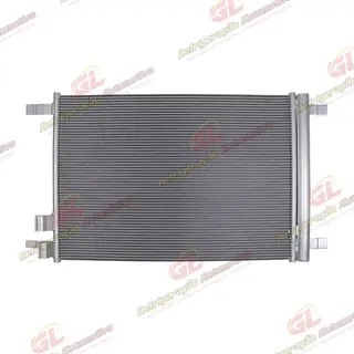 Condensador Volkswagen Polo/ T-Cross/ Nivus/ Virtus 1.0 TSI/ 1.6 2017> Fluxo Paralelo OEM: 2QB520411