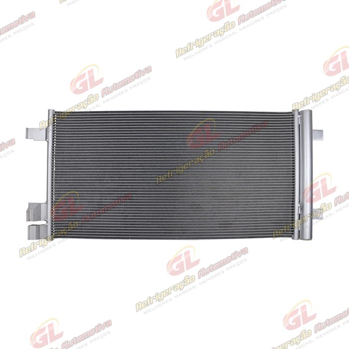 Condensador Volkswagen Polo 1.0/1.6 Aspirado 2017 Até 2025 Fluxo Paralelo OEM: 2QB520411A