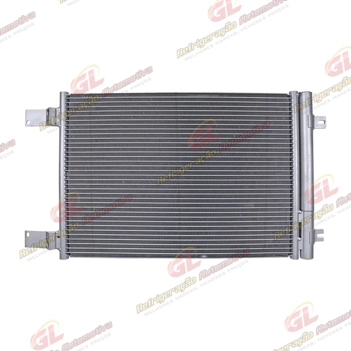 Condensador Caminhão Volkswagen 9160 / 9170 / 11180 2017> / Delivery Express 2017> Axor 2538S / 2545S 2025> OEM: A9585000354/ 23B820423 Fluxo Paralelo
