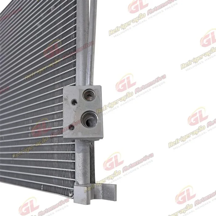 Condensador Hyundai HB20 1.0/1.6 Motor 3 Cilindros GDI 2020> Fluxo Paralelo OEM: 97606R1000/ 97606R1400 — foto 7