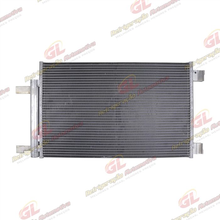Condensador Chevrolet Onix 2020> Motor Aspirado Câmbio Mecânico Fluxo Paralelo OEM: 26332158