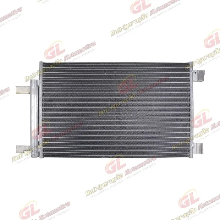 Condensador Chevrolet Onix 2020> Motor Aspirado Câmbio Mecânico Fluxo Paralelo OEM: 26332158
