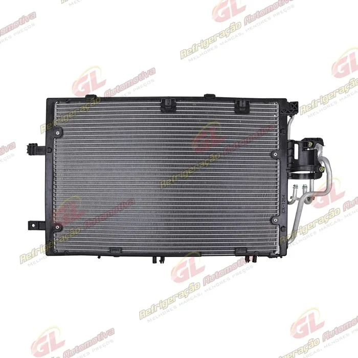 Condensador Chevrolet Corsa 1.4 / 1.8 / Montana 2003 Até 2010 Fluxo Paralelo OEM: 93305890 — foto 4