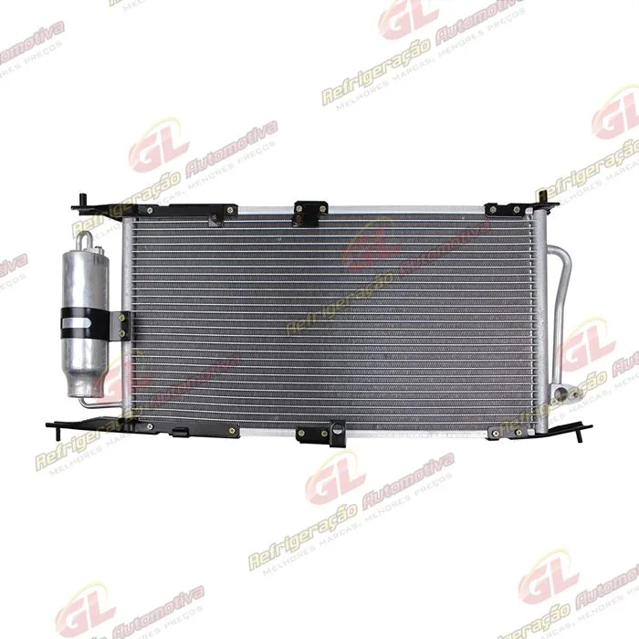 Condensador Chevrolet Corsa Sedan 1.0 2003 Até 2010 Fluxo Paralelo OEM: 93370780/ 93378126