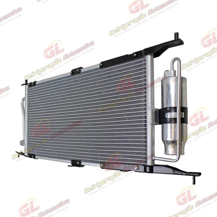 Condensador Chevrolet Corsa Sedan 1.0 2003 Até 2010 Fluxo Paralelo OEM: 93370780/ 93378126 — foto 3