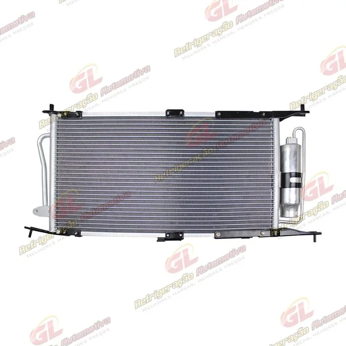 Condensador Chevrolet Corsa Sedan 1.0 2003 Até 2010 Fluxo Paralelo OEM: 93370780/ 93378126 — foto 4