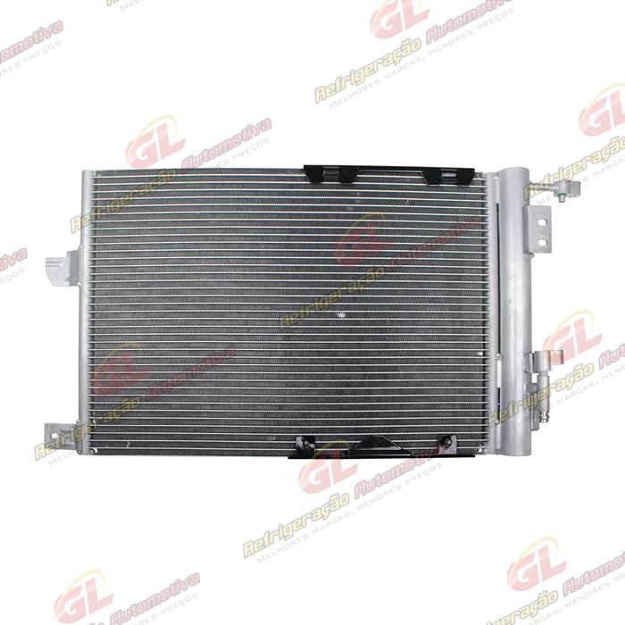 Condensador Chevrolet Astra 1999> / Vectra 2006> / Zafira Até 2008 Fluxo Paralelo OEM: 9130610