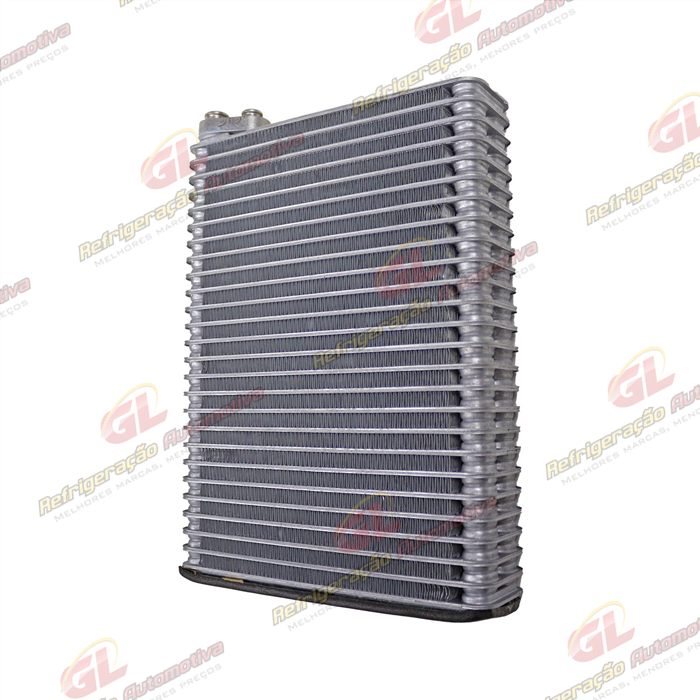 Evaporador Máquina Pá Carregadeira Case 521E/ 621E/ 721E/ 821E/ 921E / New Holland W170/ W130/ W190B Fluxo Paralelo A/A OEM: 87529493/ 87529498 — foto 2