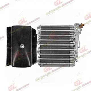 Evaporador Caminhão Fiat Iveco Daily 55C16 2008> Instalação Valvula Block A/A Tubo Aletas
