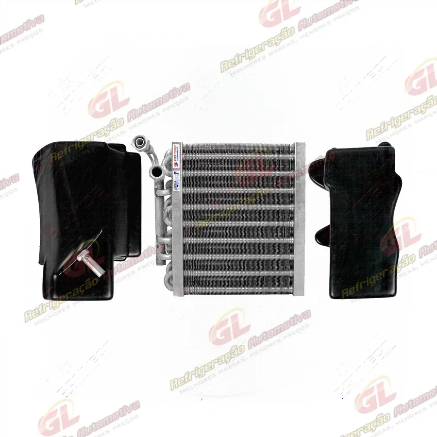 Evaporador Fiat Ducato Antiga P/Instalação R134a A/A Tubo Aletas