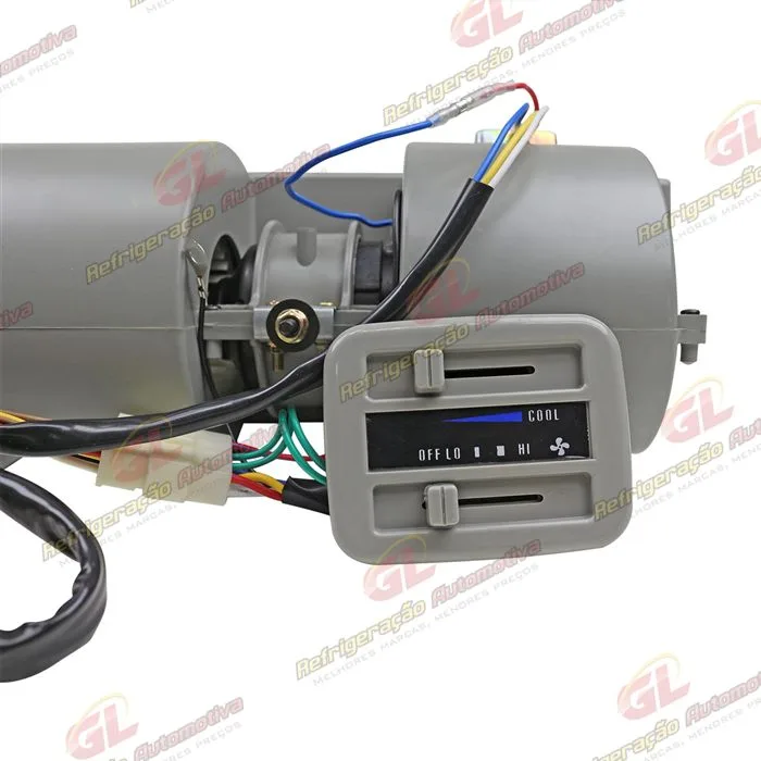 Caixa Evaporadora Universal Mini-Bus Com Válvula Capilar 2 Motores 4 Velocidades - 12 Volts 22615 a 24598 BTUs — foto 6