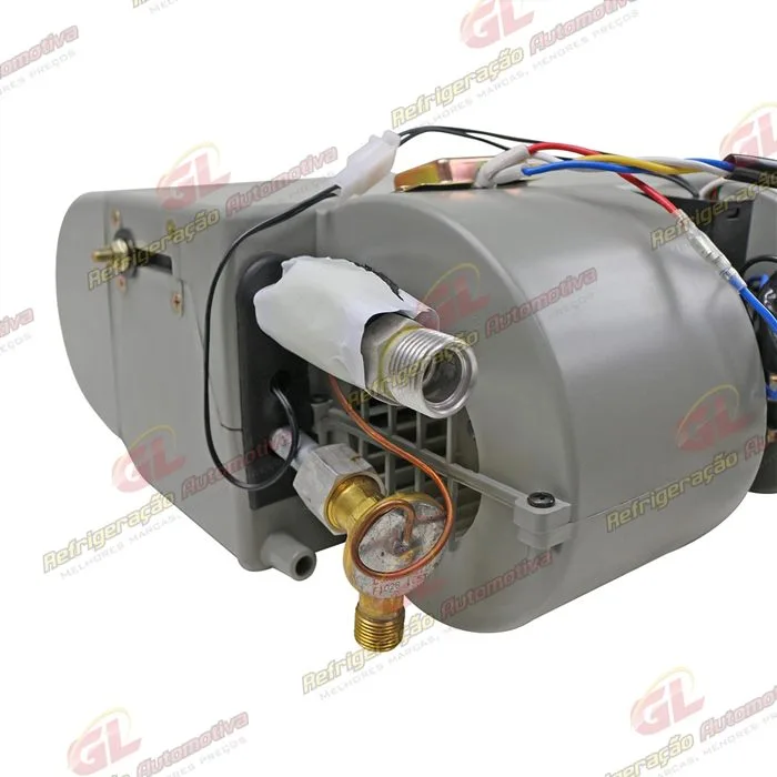 Caixa Evaporadora Universal Mini-Bus Com Válvula Capilar 2 Motores 4 Velocidades - 12 Volts 22615 a 24598 BTUs — foto 8
