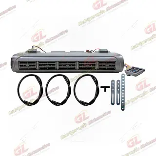 Caixa Evaporadora Universal Mini-Bus com Válvula de Expansão Capilar 2 Motores 4 Velocidades - 24 Volts - 22615 a 24598 BTUs