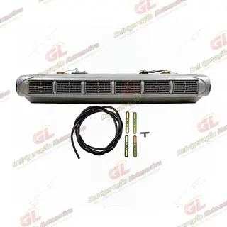 Caixa Evaporadora Universal 2 Motores 6 Difusores - 12 Volts Com Painel 32000 BTUs