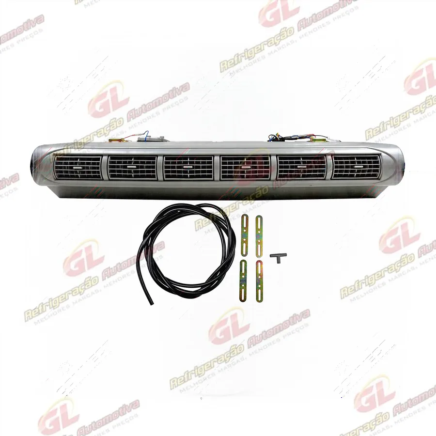 Caixa Evaporadora Universal 2 Motores 6 Difusores - 12 Volts Com Painel 32000 BTUs