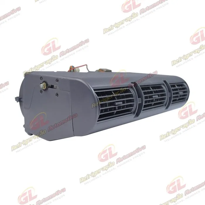 Caixa Evaporadora Universal com Válvula de Expansão Capilar 3 Difusores - 24 Volts Cor Cinza — foto 2