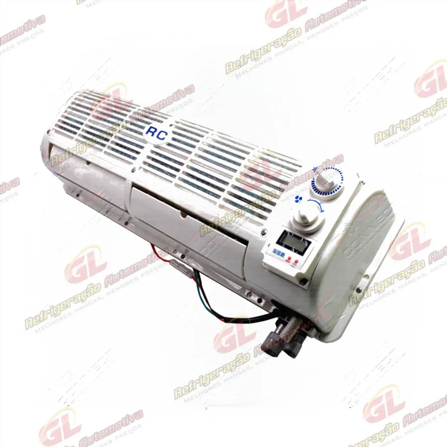 Caixa Evaporadora Universal Montado no Painel Traseiro do Caminhão - 12 Volts (Caixa Maior) 22.525 BTUs