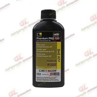 Óleo para Compressor ERRECOM R134a PAG 100 com Contraste 237ml