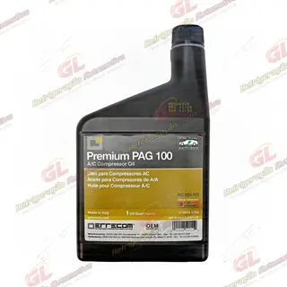 Óleo para Compressor ERRECOM R134a PAG 100 sem Contraste 946ml