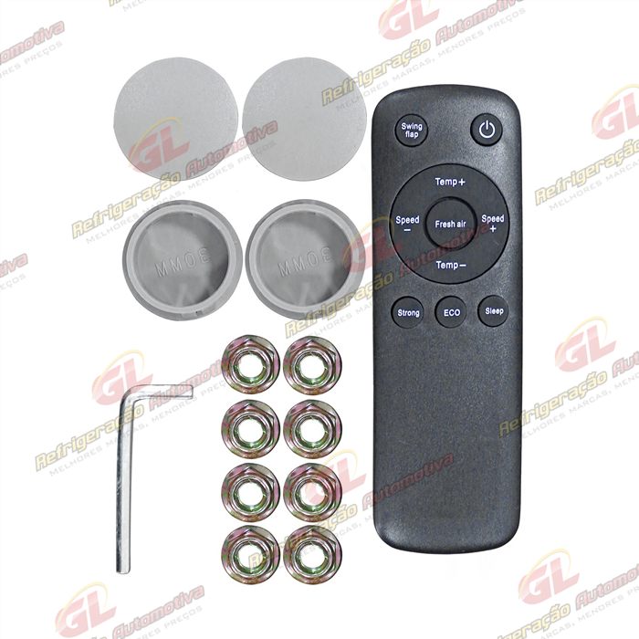 Kit Elétrico Universal de Ar Condicionado Para Caminhões/ Tratores / Máquinas Agricolas - 24 Volts — foto 13